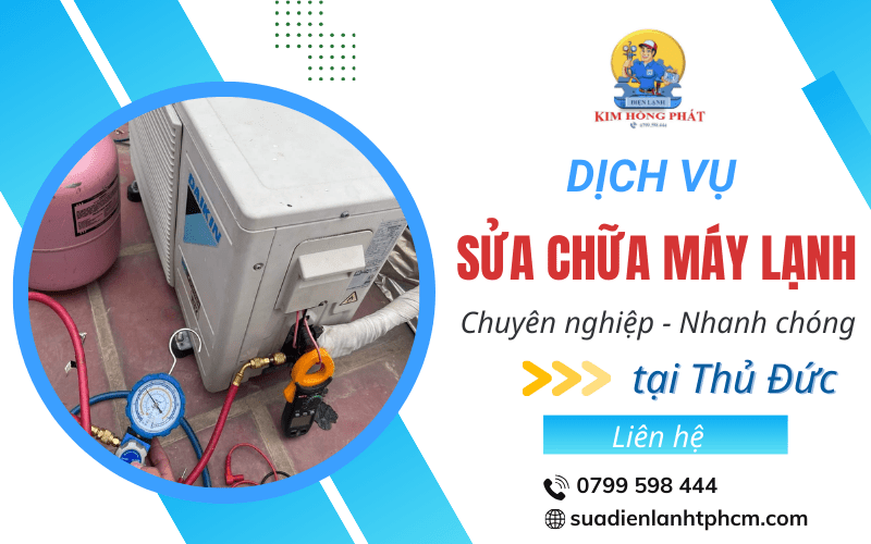 sửa chữa máy lạnh Thủ Đức