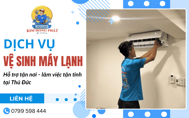 vệ sinh máy lạnh giá rẻ Thủ Đức