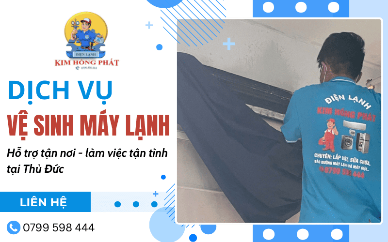 vệ sinh máy lạnh giá rẻ Thủ Đức