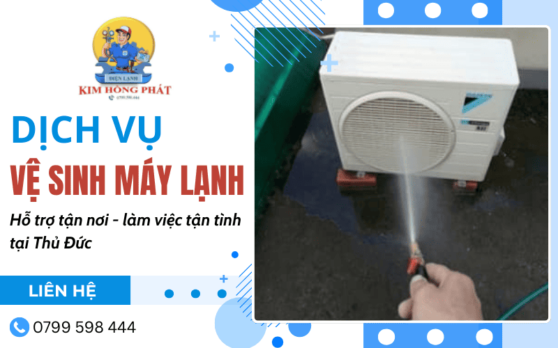 vệ sinh máy lạnh giá rẻ Thủ Đức