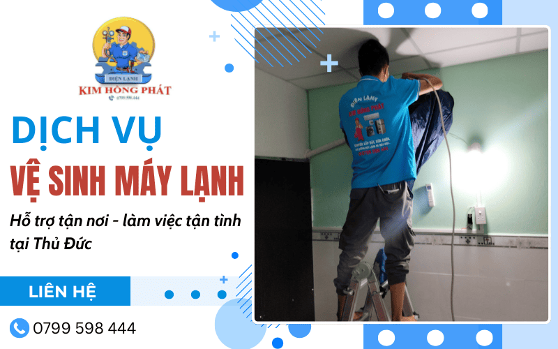 vệ sinh máy lạnh giá rẻ Thủ Đức