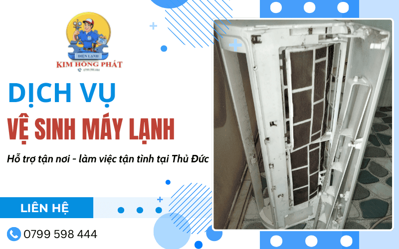 vệ sinh máy lạnh giá rẻ Thủ Đức