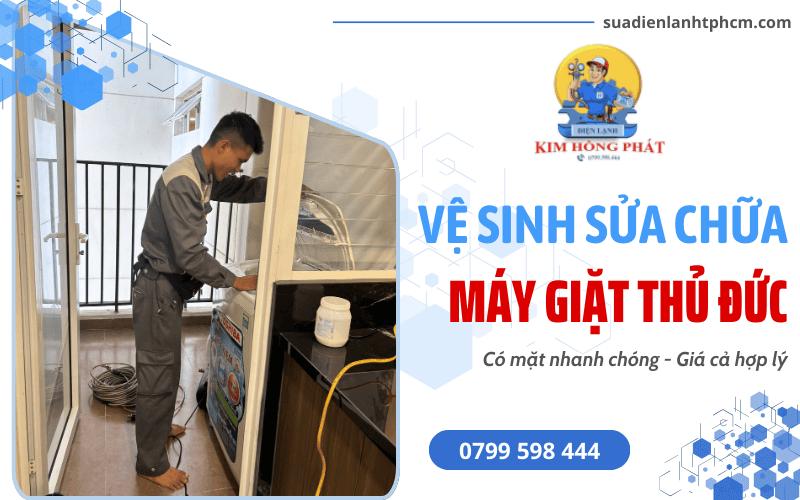 vệ sinh sửa chữa máy giặt Thủ Đức