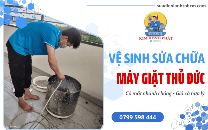 vệ sinh sửa chữa máy giặt Thủ Đức