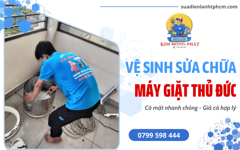 vệ sinh sửa chữa máy giặt Thủ Đức